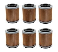Cyleto filtre à huile pour Yamaha Yfm350 X Yfm350 X Warrior 350 1987-2004 (lot de 6)