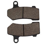 Cyleto Plaquettes de frein avant et arrière pour Harley Davidson FLHR/FLHRC Road King 2008 2009 2010 2011 2012 2013 2014 2015 2016 2017