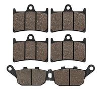 Cyleto Plaquettes de frein avant et arrière pour MT-09 MT 850 Tracer 900 Sport Tracker 2014-2020 FZ-10 2017 FZ1 Fazer 2006-2015 FZ1 FZS 1000 2006-2014 YZF R1 2004-2006