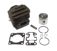 Cylinder Piston Kit 34mm pour Lawn Mower Outdoor Power Equipment Replacement Partie Compatible avec Certain TJ27 T J27E Tj027 E KBL27A Modèles