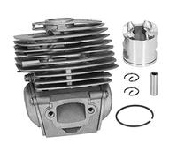 Cylinder Piston Kit High Performance 46mm Replacement Parts Set for 555 560 562XP 575 Chainsaws Lightweight High Silicon Aluminum Alloy Durable Construction