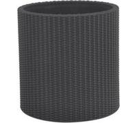 Cylinder planter cache pot moyen format 18 litres tressé G