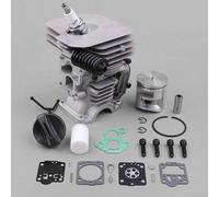 Cylindre 41 mm pour tronçonneuse e440 440e 440 II conçu pour s'adapter aux dimensions d'origine du kit de réparation de piston