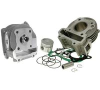 Cylindre 50 centimètres cubes 2EXTREME GY6 compatible avec SYM Symphony | Culasse et SLS, pour types QMA/QMB; compatible avec SYM Orbit 1, Orbit 2, Symply, axe de piston 13 millimètres, joints inclus