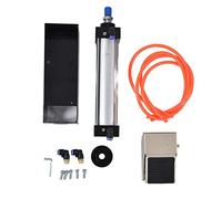 Cylindre à air broyeur de canettes pneumatique en aluminium, bouteille de bière, de soda, outil de recyclage de valve de pied pour broyer des canettes de 12 oz et 16 oz et des