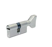 Cylindre à bouton CAVERS 40x40mm - laiton nickelé - varié V05 KCF001921 - 535940409V05