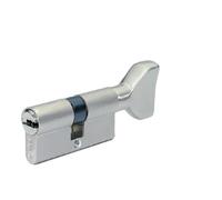 Cylindre à bouton CAVERS ISEO 40x40mm - laiton nickelé - varié V05 KCF001921-535940409V05