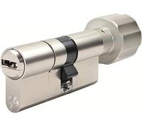 Cylindre à bouton pour ABUS Bravus.2500 MX technologie magnétique avec carte de sécurité et 3 clés de sécurité avec fonction de danger (90/30)