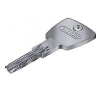ABUS Cylindre à bouton KD6PSN profil européen Z50/K50 mm Bkn, nickelé