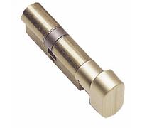 Cylindre à bouton varié - B30 x 30 mm- laiton poli - TE-5 TESA Sécurité