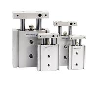 Cylindre à double tige, Type de base CXSL6 10 15 20 25 32-10 20 CXSL10-15 CXSL10-20 -25-30 -35-40 -45-50 -60-70 -75 1 pièce(Stroke 10mm,CXSL6)