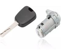 Cylindre Barillet Serrure de porte Avant Gauche compatible Peugeot 307 307 SW 2001 - 2008
