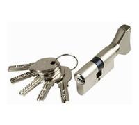 Cylindre Cavers ISEO City ISR6 - Bouton - varié - Nickelé - 30B x 50 mm Nickelé G