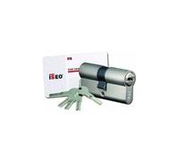 Iseo Demi-cylindre ISR6 30x10 – 5 clés – laiton nickelé