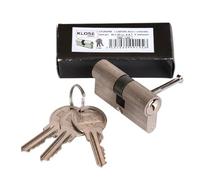 Cylindre Chantier KLOSE besser Alu-Laiton s'entrouvrant - 30x10mm