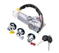 Cylindre Commutateur D'allumage Voiture Avec 2 Clés, Ensemble Serrures Porte Gauche/droite, Compatible Avec Nissan Pour Navara D22 1997-2006 K98102S806 B45480 Serrure Neiman antivol