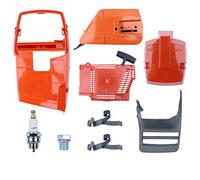 Cylindre Couvercle de Capot de Frein Couverture de démarreur Poignée Avant pour Husqvarna 372 365 362 371 Pièces de Rechange pour tronçonneuse
