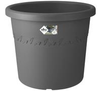 elho planteur - algarve cilindro roues 48cm anthracite - 48 x 48 x 40.2 cm