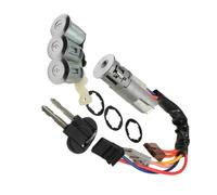 Cylindre D'allumage Baril Serrure De Porte Voiture Avec 2 Clés, Accessoires Automobiles Compatible Avec Peugeot Pour Partner 1996 - 2007 9170G3 252522 Neiman serrure antivol