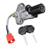 Cylindre D'allumage Compatible Avec Yamaha Pour XVS650AT Pour V-Star Pour Silverado 2003-2011 Contacteur D'allumage Pour Selle Verrouillage Du Capuchon