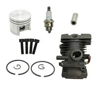 Cylindre de 37 mm et kit pour tronçonneuse, pièce de rechange pour étincelle et vis, kit de réparation moteur pour une performance de coupe fluide