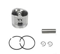 Cylindre de 47 mm et pour kit pour tronçonneuses à gaz MS291 MS291C MS271 pièce de rechange 1141 020 1206 Kit complet de reconstruction du moteur avec joint et roulements couleur argent pour travaux