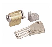 Cylindre de baie coulissante en aluminium pour profil 23 à 27 mm - 9430 LA CROISÉE DS