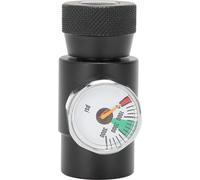 Cylindre de CO2 de soda -f��connecteur d'adaptateur de charge avec ASA 3000psi -canne de mesure de pression noire réglée