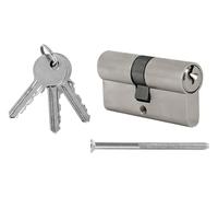 cylindre de fermeture 30/30 pour serrure de porte d'entrée - serrure à cylindre - serrure de porte d'entrée - cylindre de porte - serrure avec clé - cylindre profilé - cylindre de porte