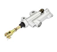 Cylindre de Frein Arrière Convient pour 50cc 70cc 110cc 125cc 150cc 250cc Kayo T4 T6 Dirt Bike moto frein hydraulique arrière maître-cylindre pompe Frein arrière Maître-Cylindre(Silver)