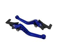Cylindre de Frein Arrière Double frein à disque réglable, accessoires de Modification de moto, levier de poignée adapté aux Scooters et vélos électriques Frein arrière Maître-Cylindre(Blue)
