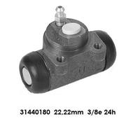 Cylindre de frein arrière type LUCAS-GIRLING pour Renault 5 - 22,22mm