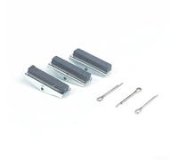 Cylindre de frein moteur à 3 griffes en acier - Diamètre intérieur - Outil de polissage avec arbre flexible et écrou moleté - Utilisé pour voitures, camions, bus et tracteurs (57-177 mm (18-63 mm)
