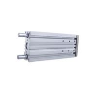 Cylindre de guidage compact à double effet, alésage 12 mm, course 50/75/100 mm, roulement à glissière, douille à billes MGPL, vérins de levage pneumatique(MGPM12-50Z)
