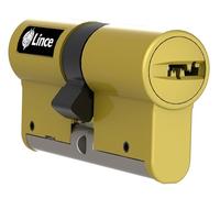 Cylindre de haute Sécurité LINCE C7 L30+60, Triple Verrouillage Breveté, Anti-Bumping, Anti-Casse, Fonction Débrayable (Antipanique), 5 Clés Réversibles, Certifié EN 1303:2016.