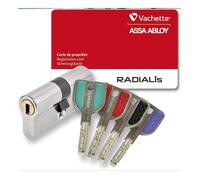 Cylindre de Haute Securite Vachette Radialis 32 5x42 5mm Double Entree