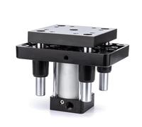 Cylindre de levage à quatre piliers, grande poussée Standard avec tige de guidage pneumatique, QGBD63-40 QGBD63-50 QGBD80-40 QGBD80-50(QGBD80-50)