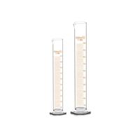 Cylindre de mesure de laboratoire, récipient de mesure en verre épais, fournitures de laboratoire 1 pièce(5ml)
