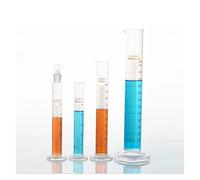 Cylindre de mesure en verre avec bouchon d'échelle(1000ML)