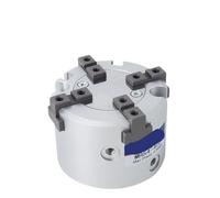 Cylindre de pince à Air pneumatique à trois doigts, Style parallèle, 1 pièce, MHS2-20D MHS3-25D MHSL2-32D MHSL3-40 MHSH3-16D 50D 63D 80D 125D(MHS3 3 fingers,32D)