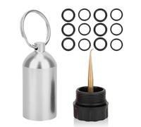 Cylindre De Plongée en Alliage D'aluminium avec 12 Anneaux Vannes À Outils Accessoire De Plongée Portable