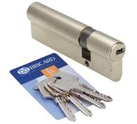 Cylindre de porte 40x40 mm BRICARD ASTRAL 3 clés réversibles et carte Barillet de sécurité