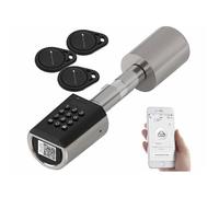 Cylindre de porte électronique connecté - VISORTECH - TSZ-520.ip - A code - Encastrée - Demi-cylindre