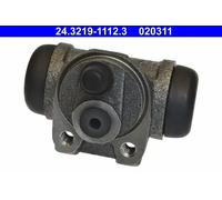 Cylindre de roue Fonte grise 24.3219-1112.3 ATE pour PEUGEOT 106 I 206 Van 206+