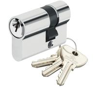 Cylindre de sécurité pour porte barillet 10x30 mm Alpha Bricard - Protection renforcée - 3 clés