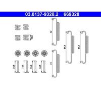 Kit d'accessoires, mâchoires de frein de stationnement ATE 03.0137-9328.2