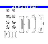 ATE 03.0137-9334.2 Kit d'accessoires, mâchoires de frein de stationnement