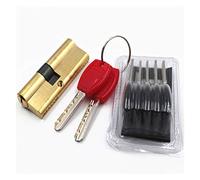 Cylindre de Serrure 30x40,Barillet Serrure 65 70 80 90 95 100 Cylindre de verrouillage de 110mm AB Clé Anti-vol Gate de porte de porte de porte de porte de porte à la chambre prolongée(105(32.5 72.5))