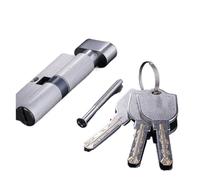 Cylindre de Serrure 30x40,Barillet Serrure Cylindre de porte 120mm Sécurité pour 70 mm d'épaisseur de porte de porte d'épaisseur Cylindre intérieur Chambre à coucher Livraison Livraison Poignée 3 PCS