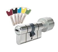 Cylindre de serrure à bouton P6PS Abus 45boutonx35